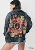 Boho Jean Jacket for Women